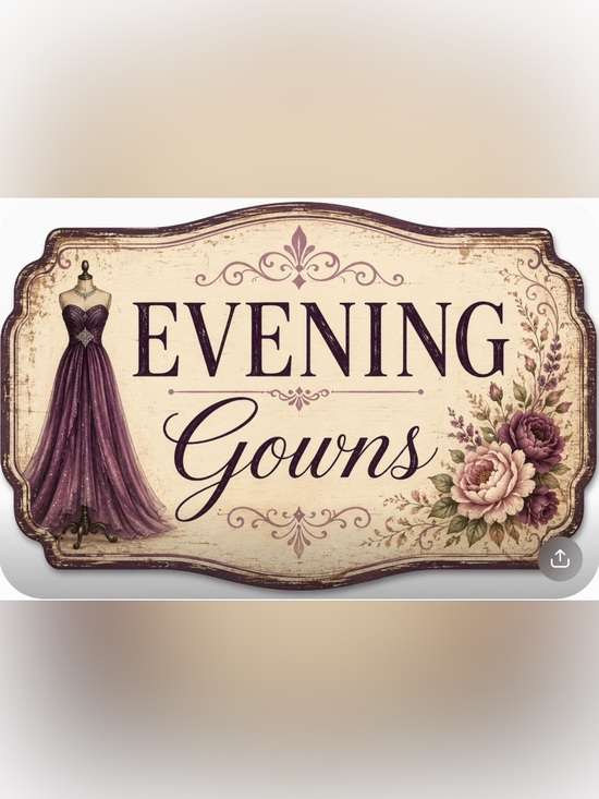 Unbranded Other - Evening Gown Sign Divider
